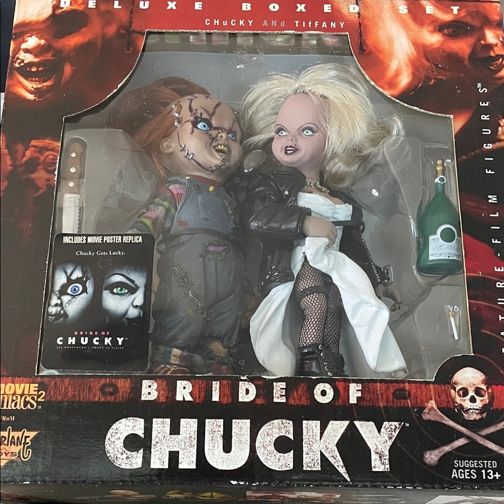 Chucky and Tiffany Deluxe Costume Set